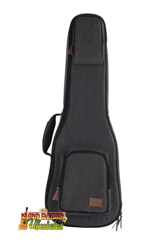 Black padded Concert Ukulele Case from the Sonoma Coast Collection with shoulder straps