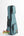 Mint green padded concert ukulele case with black zippers for Kala Deluxe Concert