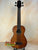 Electric Bass Ukulele with Flamed Wood Finish, Kala EM-FS Exotic Macawood Tenor