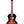 Sunburst-colored Kala Flame Maple Tenor Ukulele Tobacco Burst KA-FMTB-T with dark neck