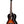 Sunburst Kala Flame Maple Tenor Ukulele Tobacco Burst with dark wood fretboard