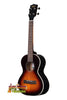 Sunburst Kala Flame Maple Tenor Ukulele Tobacco Burst with dark wood fretboard