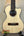 Light-colored Kala Gloss Spruce Cutaway Tenor Ukulele showcasing higher frets design
