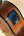 Guitar preamp and EQ control panel on Kala Gloss Spruce Cutaway Tenor Ukulele body