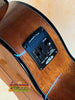 Guitar preamp and EQ control panel on Kala Gloss Spruce Cutaway Tenor Ukulele body