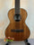 Wooden Kala KA-8 Eight-String Tenor Ukulele with dark fretboard and hardshell case