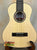 Natural wood Kala KA-ASZCT-ST Super Tenor Ukulele with black bridge and fretboard