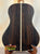 Back of Kala KA-ASZCT-ST Super Tenor Ukulele in dark striped Ziricote wood