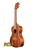 Kala KA-C-2 Satin Mahogany Concert Ukulele with four strings and a rich mahogany finish