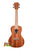 Wooden Kala KA-C-2 Satin Mahogany Concert Ukulele with four strings and natural finish