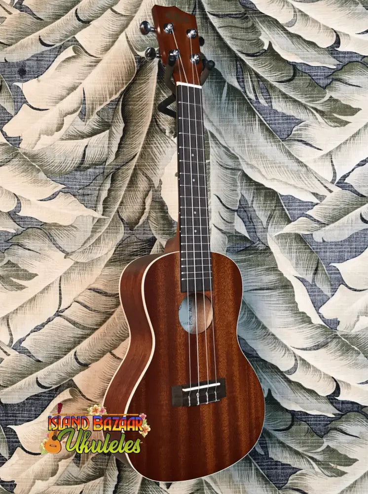 Wooden Kala KA-C-2 Satin Mahogany Concert Ukulele with four strings