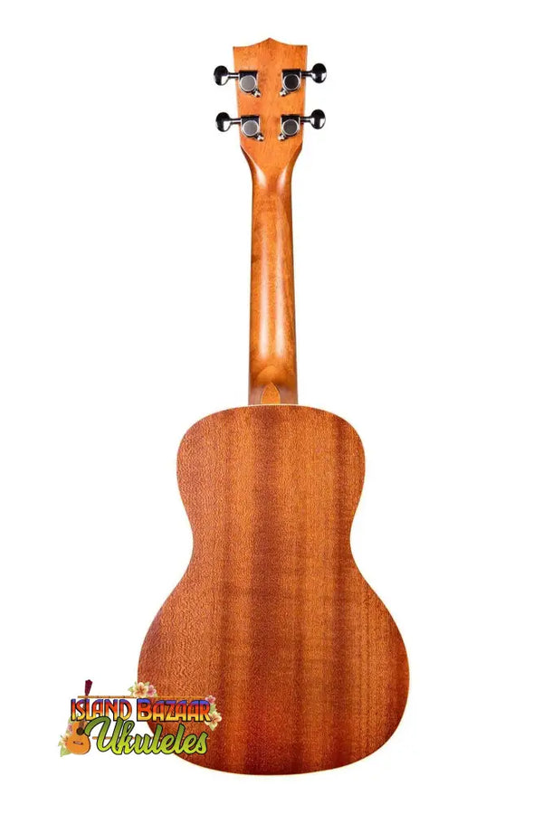 Wooden Kala KA-C-2 Satin Mahogany Concert Ukulele with natural finish and black tuning pegs