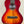 Red and orange sunburst tenor ukulele with gloss flame maple cherry burst top