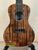 Beautiful Koa Wood Tenor Ukulele with Striking Grain Patterns in Kala KA-SA-C Acacia Concert