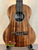 Beautiful Kala KA-SA-T Acacia Tenor Ukulele showcasing rich koa-like wood grain and dark fretboard