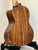 Acoustic guitar with glossy koa wood body on Kala KA-SCAC-T-CE Tenor Ukulele