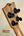 Wooden guitar headstock with black tuning pegs for Kala KA-SCAC-T-CE Tenor Ukulele
