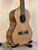 Wooden Kala KA-SCAC-T6 6-String Tenor Ukulele with Cedar Top on a black stand