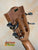 Wooden guitar headstock with metal tuning pegs on Kala KA-SMH-TG-CE Tenor Electric Ukulele