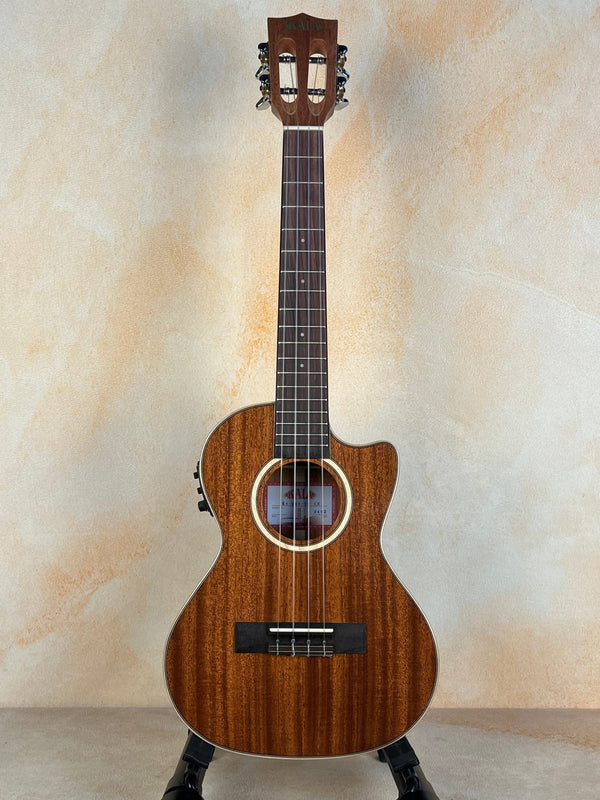 Kala KA - SMH - TG - CE Tenor Electric Ukulele - Solid Mahogany & Warm Tone - Island Bazaar Ukes