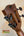 Wooden guitar headstock with black tuning pegs from Kala KA-SMH-TG Solid Mahogany Tenor Ukulele