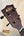 Kala KA-SMHT Tenor Ukulele headstock with dark wood finish and black tuning pegs