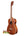 Mahogany baritone ukulele with four strings and satin mahogany finish, Kala Makala MK-B