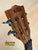 Wooden Kala ukulele headstock with chrome tuning pegs of the Kala SA-TE-C Tenor Electric