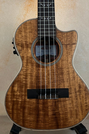 Kala SA - TE - C Tenor Electric Ukulele - Stunning Sound & Amplified Style - Island Bazaar Ukes