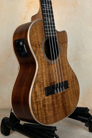 Kala SA - TE - C Tenor Electric Ukulele - Stunning Sound & Amplified Style - Island Bazaar Ukes