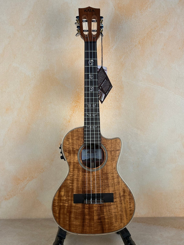 Kala SA - TE - C Tenor Electric Ukulele - Stunning Sound & Amplified Style - Island Bazaar Ukes