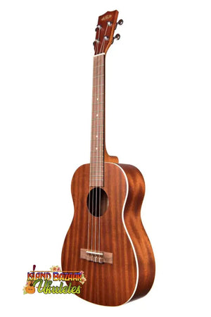 Mahogany baritone ukulele with wooden fretboard and Aquila Super Nylgut strings