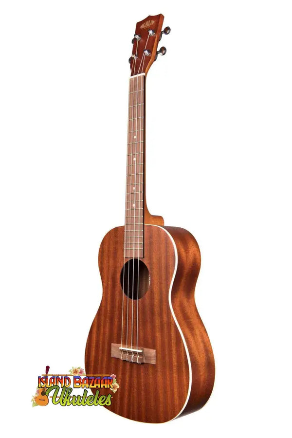 Mahogany baritone ukulele with wooden fretboard and Aquila Super Nylgut strings