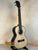 Natural wood Kala Solid Spruce Top Tenor Ukulele Striped Wood KA-SSEBY-T with black trim