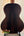 Back panel of Dark Rosewood on Kala Solid Spruce Top Tenor Ukulele Striped KA-SSEBY-T