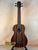 Kala UBass-EBY-FSRW Striped Ebony Acoustic-Electric Bass Ukulele with unique wood finish