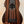 Striped Ebony Acoustic-Electric Bass Ukulele featuring Kala UBASS-EBY-FSRW design