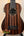 Striped Ebony Acoustic-Electric Bass Ukulele featuring Kala UBASS-EBY-FSRW design