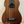 Wooden Kala Wanderer U-BASS Ukulele Acoustic-Electric with four strings and dark grain