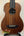 Wooden Kala Wanderer U-BASS Ukulele Acoustic-Electric with four strings and dark grain