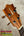 Wooden ukulele headstock with tuning pegs for Kamaka HF-3 Tenor Ukulele solid koa