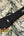 Black padded guitar case with white logo for Kanile’a DK-T D-Hole Tenor Ukulele