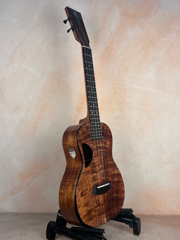 Kanilea DK - T D - Hole Tenor Ukulele Premium Koa w/ Deluxe Gig Bag - Island Bazaar Ukes