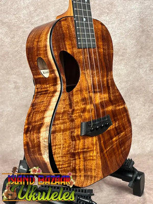 Kanile’a DK-T Pro tenor ukulele with solid mahogany body and pickup