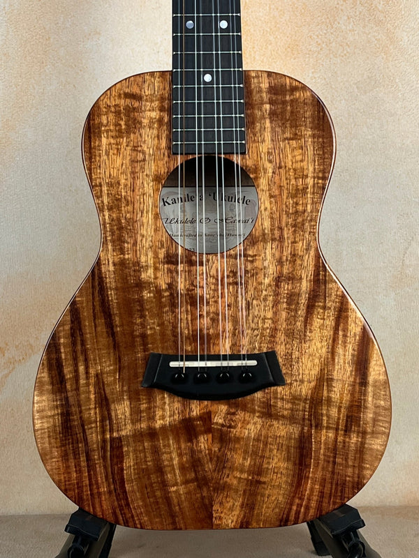 Kanile’a Eight String Tenor Ukulele with Koa Wood & Deluxe Gig Bag - Island Bazaar Ukes