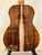 Acoustic guitar with striking striped koa back panel in Kanile’a HNS-T-PREM Tenor Ukulele