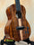 Beautiful Kanile’a HNS-T-PREM Tenor Ukulele in premium curly koa with blue floral inlay