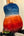 Blue and red Kanileʻa ʻILIKAI T Pro Tenor Ukulele, ideal for island bazaar enthusiasts