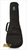 Black padded gig bag for Kanile’a K-1 Deluxe Tenor Ukulele with zipper closure