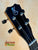 Guitar headstock with chrome tuning pegs on Kanile’a K-1 Deluxe Tenor Ukulele